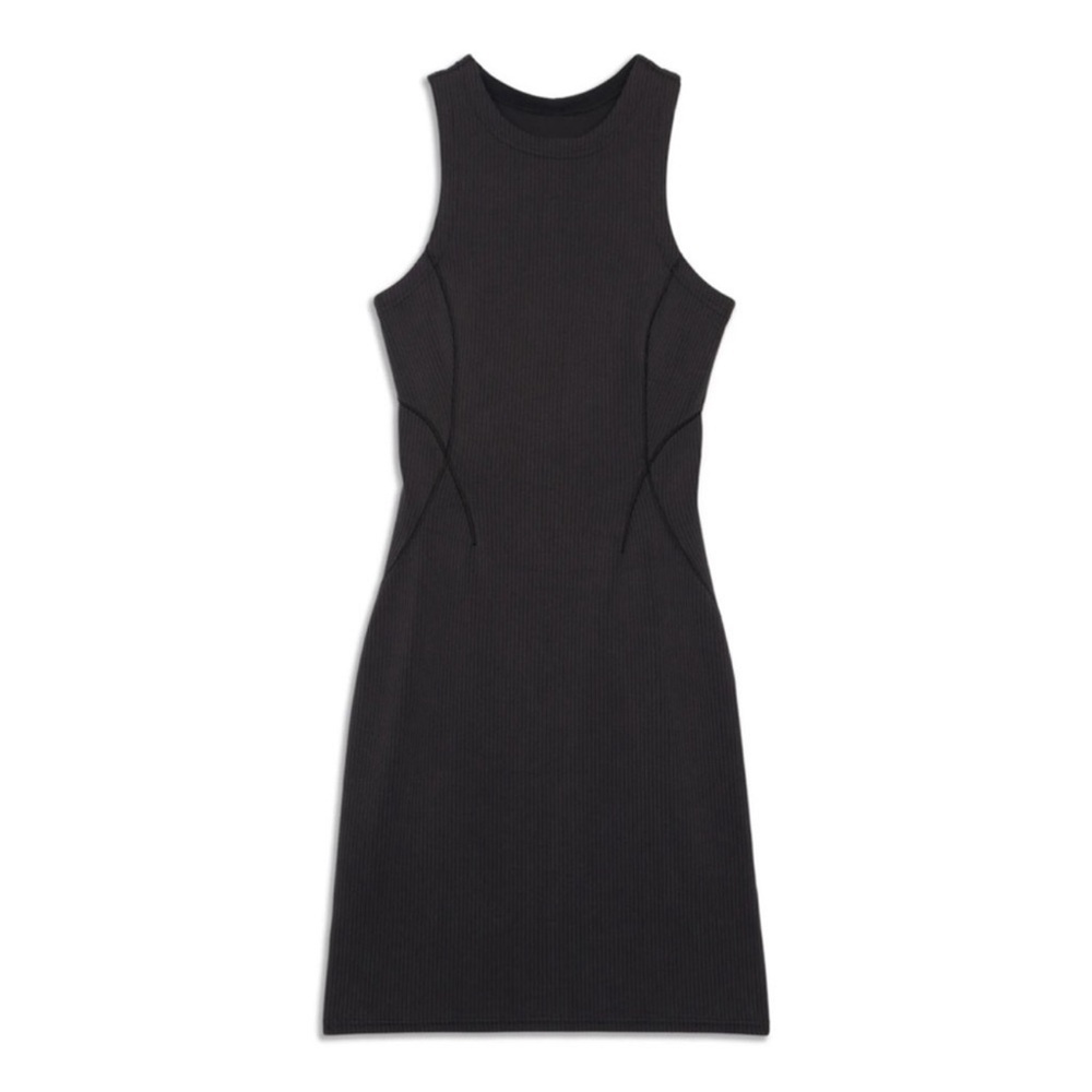 NWOT: Lululemon Sleeveless Ribbed Mini Dress - Picture 4 of 9